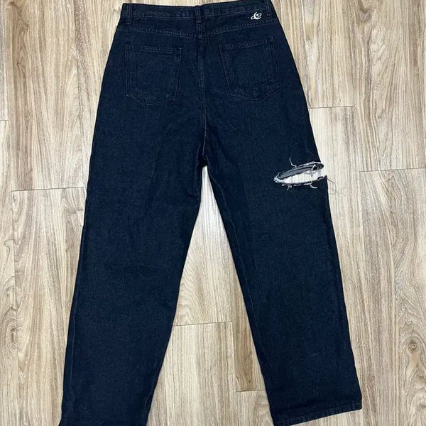 [BUNJANG] Urban Dress Vivacious Wide Black Jeans 32 / 어반드레스 비바셔스 와이드 흑청바지 32