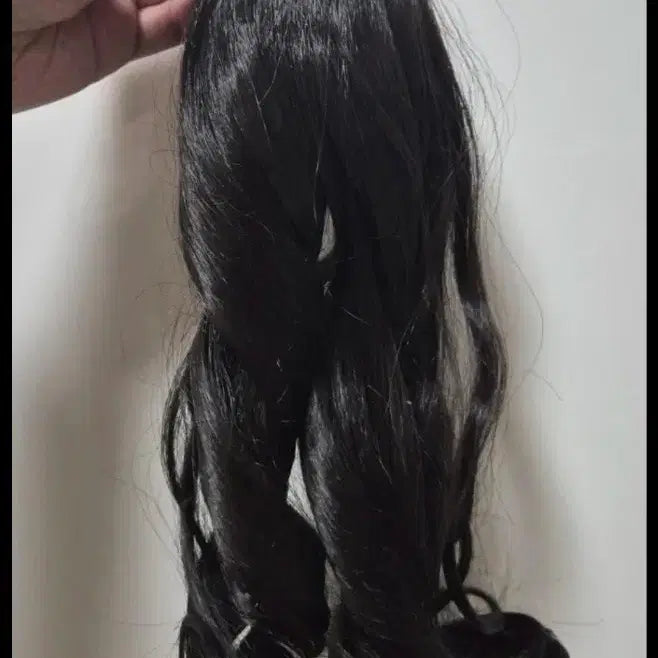 [BUNJANG] Pinkage Wave Hair Piece (Velcro Type / Dark Brown) / 핑크에이지 웨이브형 헤어피스(벨크로형 / 다크브라운)