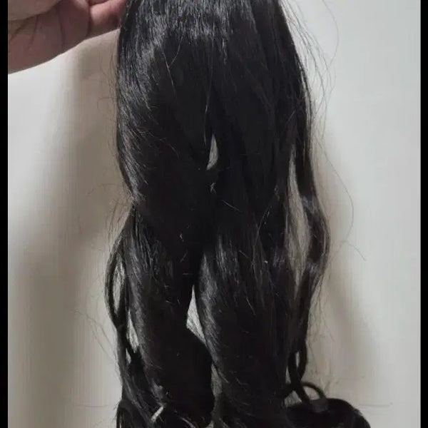 [BUNJANG] Pinkage Wave Hair Piece (Velcro Type / Dark Brown) / 핑크에이지 웨이브형 헤어피스(벨크로형 / 다크브라운)