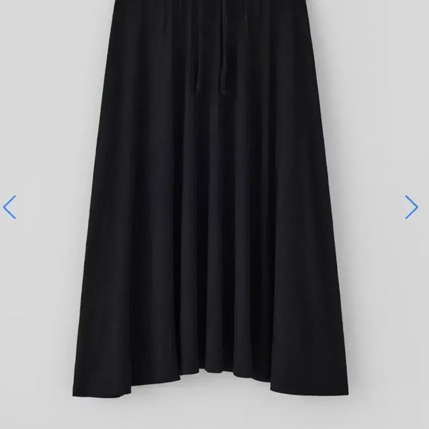 [BUNJANG] TANAT Moist Banding Long Skirt Black / 타낫 모이스트 밴딩 롱 스커트