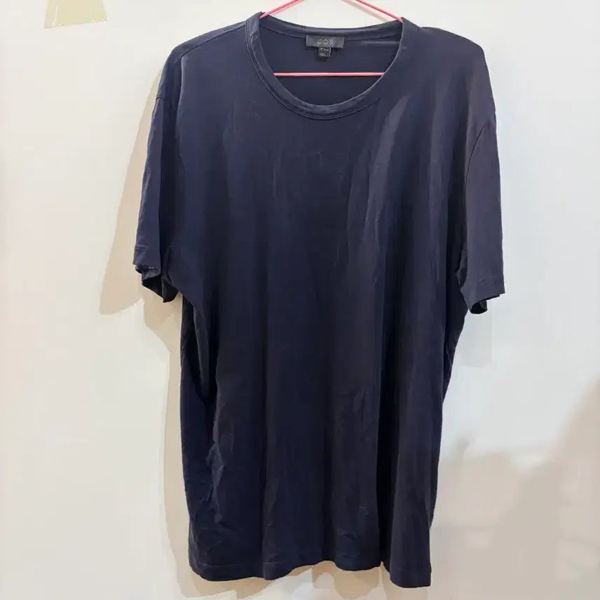 [BUNJANG] COS Roundneck Short-Sleeve T-shirt Navy / COS 라운드넥 반팔 티셔츠 네이비