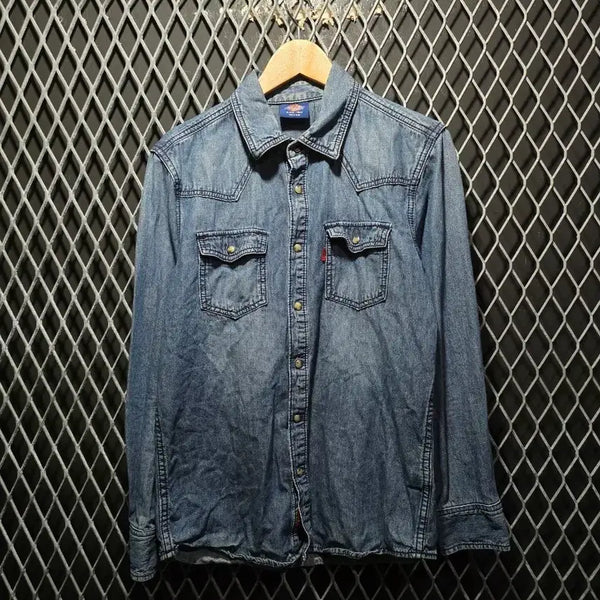 [BUNJANG] Dickies Denim Shirt M / 디키즈 데님셔츠 M