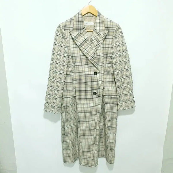 [BUNJANG] It MICHAA Checkered Coat / 잇미샤 체크 코트 82-88-160_M2926