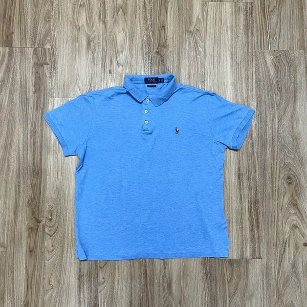 [BUNJANG] Polo Ralph Lauren Cotton Collar Short Sleeve T-Shirt / 폴로 랄프로렌 카라넥 반팔 티셔츠 100