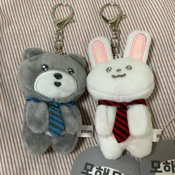 [BUNJANG] Mohe Mohe Set (Monitor Mountable) / 모해모해 키링 세트(모니터 거치 가능)
