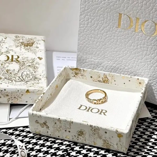 [BUNJANG] Dior Dior Revolution Ring Gold / 디올 디올 레볼루션 반지 골드