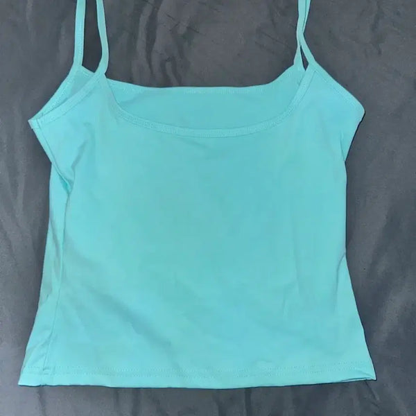 [BUNJANG] SHEIN Mint Blue Camisole / 쉬인 민트 블루 나시