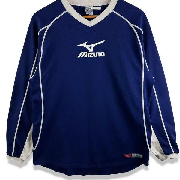 [BUNJANG] Mizuno Navy Mesh Warm-up 4575 / 미즈노 네이비 메쉬 웜업4575