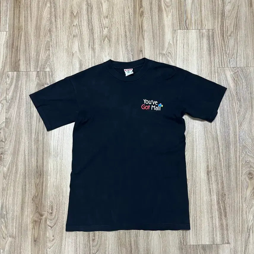 [BUNJANG] Q Tees Vintage T-Shirt Medium USA Made / Made in USA Q Tees 빈티지 반팔 티셔츠 M