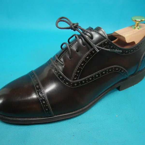 [BUNJANG] Soda Men's Straight Tip Dress Shoes (275) / 275/s5-496/미착용 소다 스트레이트팁 남성 정장 구두/구제특별시