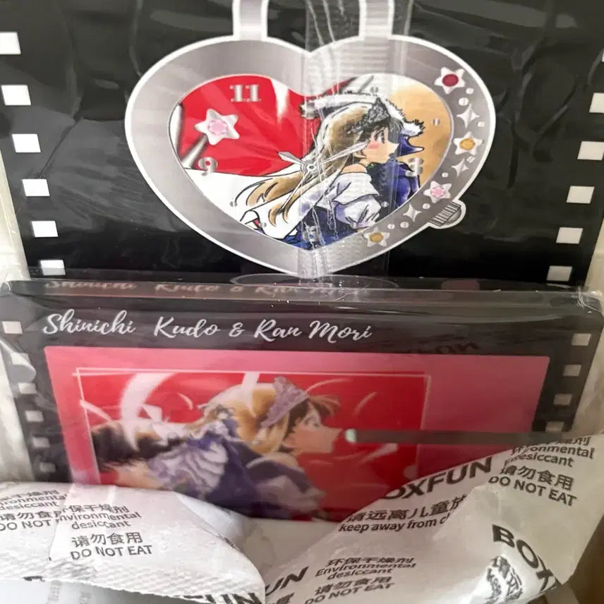 [BUNJANG] Detective Conan Shinichi Kudo Ran Mouri Secret Lock Watch / 미개봉) 명탐정 코난 남도일 유미란 시크릿 자물쇠 시계 손목시계 시계 신이치 란 메모리 프래그먼트