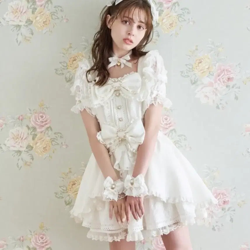 [BUNJANG] Lizlisa Big Ribbon Setup / 리즈리사 카슈쿨 빅 리본 셋업