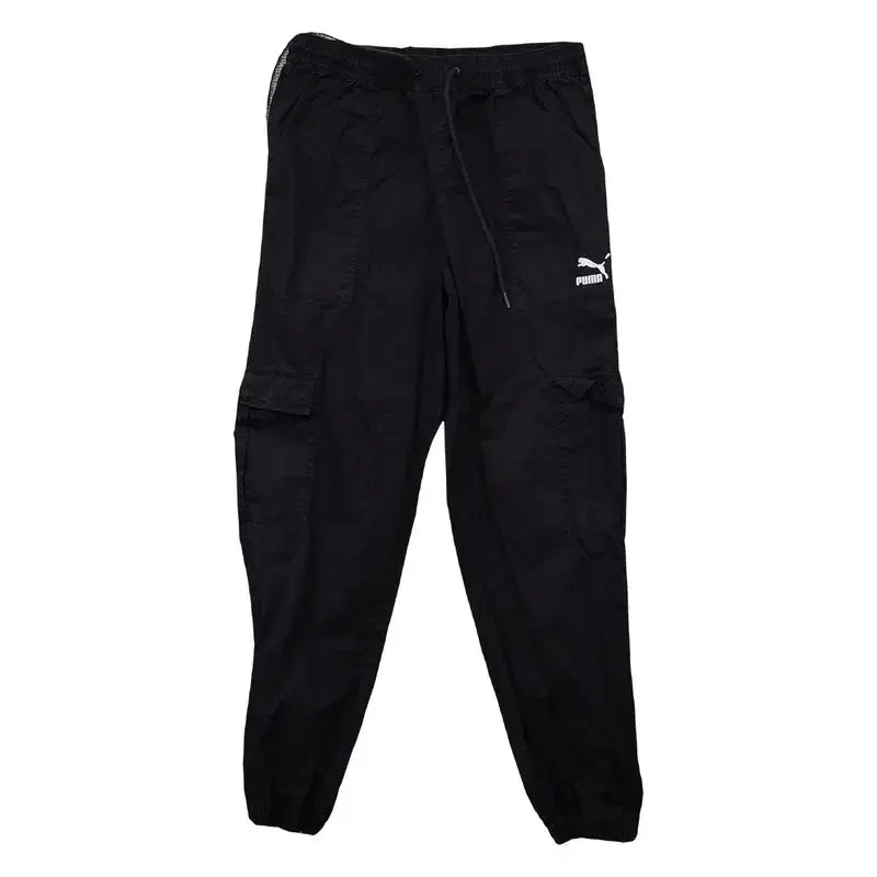 [BUNJANG] Puma Black Logo Jogger Pants M / 푸마 블랙 로고 조거팬츠 M