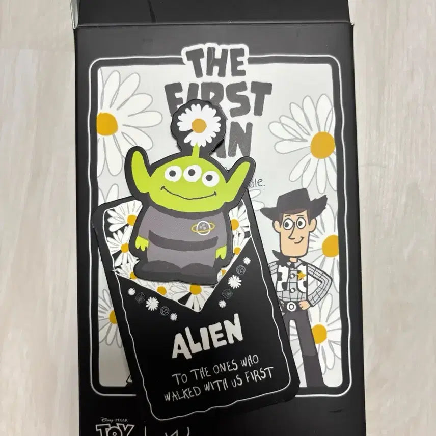 [BUNJANG] Disney Pixar Toy Story Alien Daisy & Scarf Version Plush Keychain / 토이스토리 피스마이너스원 데이지+스카프 버전 인형 키링(알린)