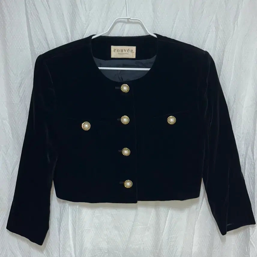 [BUNJANG] Vintage Velvet Jacket / 일본 빈티지 벨벳 자켓