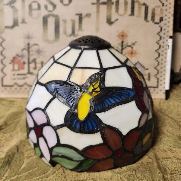 [BUNJANG] Stained Glass Round Panel (20cm Diameter) / 스테인드글라스 지름20cm