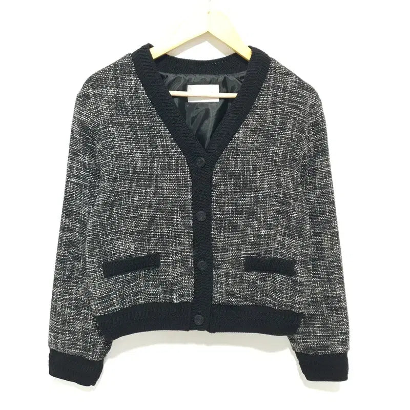 [BUNJANG] MOTHAN Women's Tweed Cardigan L_M2932 / MOTHAN 여성 트위드 가디건 L_M2932