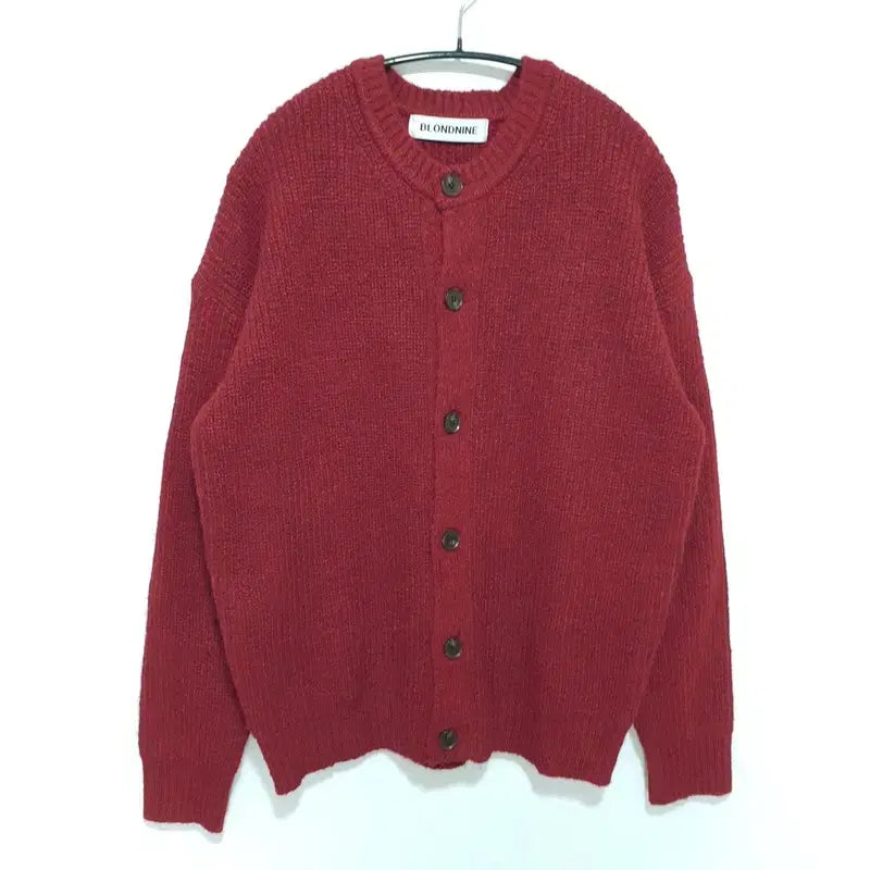 [BUNJANG] Blonde 9 Grace Wool Rib Knit Cardigan XL / 블론드나인 그레이스 울 리브 니트 가디건 XL_W0804