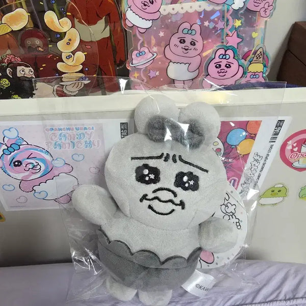 [BUNJANG] Oppa-nchuu Pan-chuu Rabbit Black Plush Keyring / 오빤쮸 빤쮸토끼 흑색 인형키링