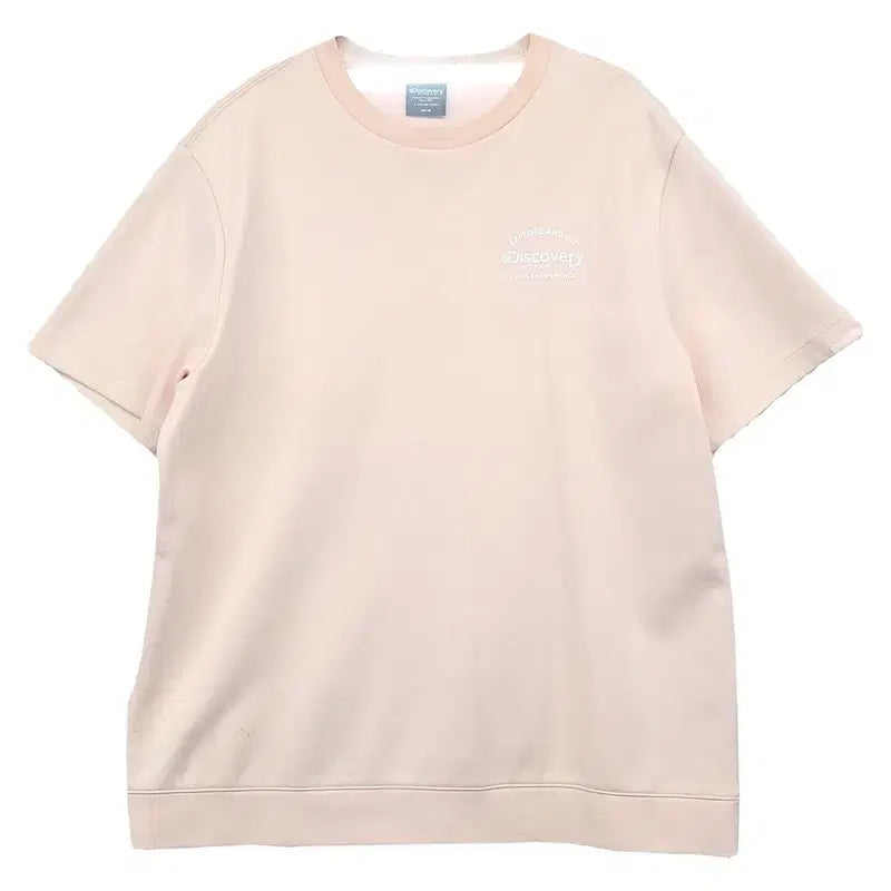 [BUNJANG] Discovery Light Pink Short Sleeve T-Shirt (Size 100) / 디스커버리 라이트 핑크 반팔티 100