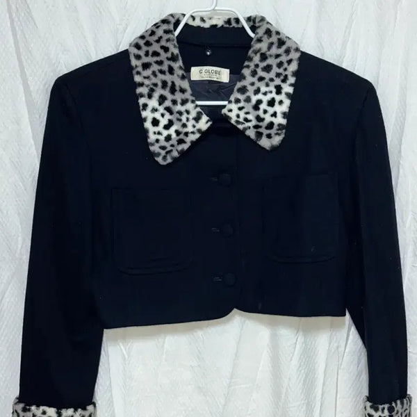 [BUNJANG] Vintage Leopard Print Jacket / 일본 빈티지 레오파드 자켓