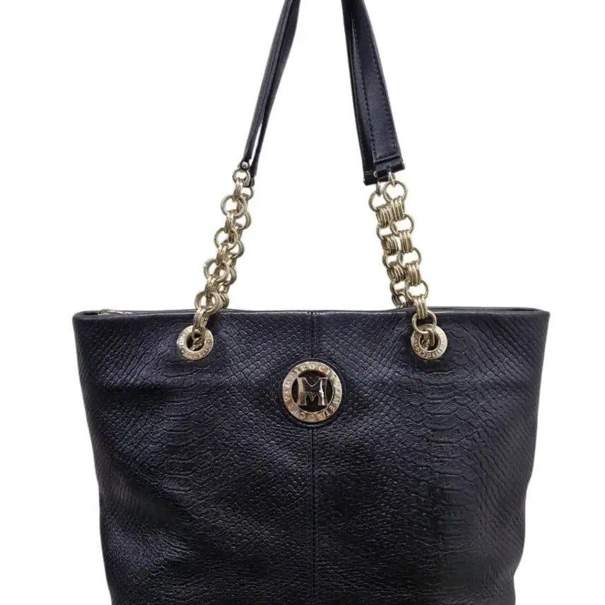 [BUNJANG] Metrogeneic Shoulder Bag Leather Black / 메트로시티 숄더백 (택포)