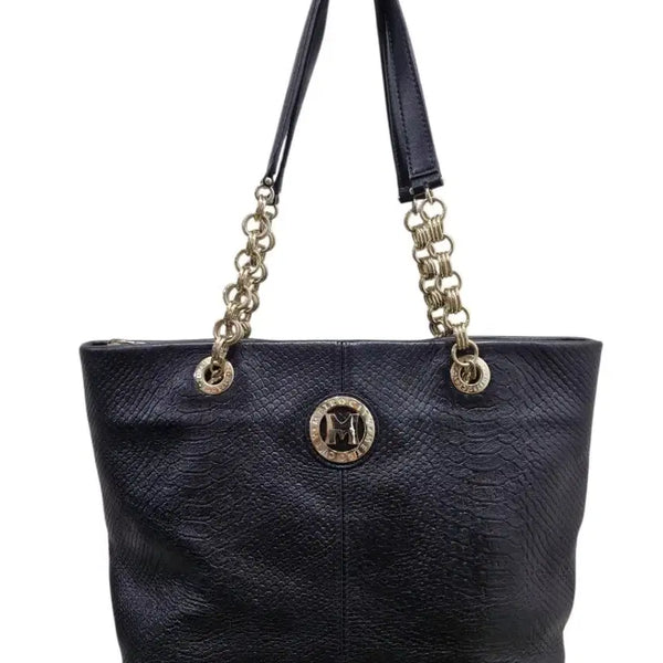 [BUNJANG] Metrogeneic Shoulder Bag Leather Black / 메트로시티 숄더백 (택포)