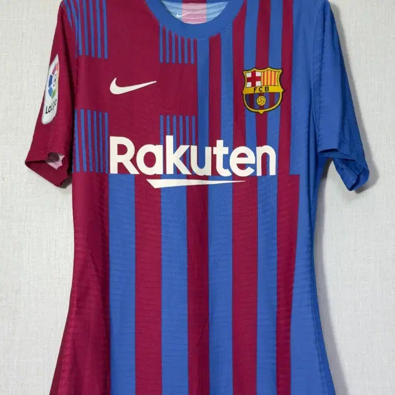 [BUNJANG] FC Barcelona 21-22 Home Player Issue Jersey / 21-22 바르셀로나 홈 지급용