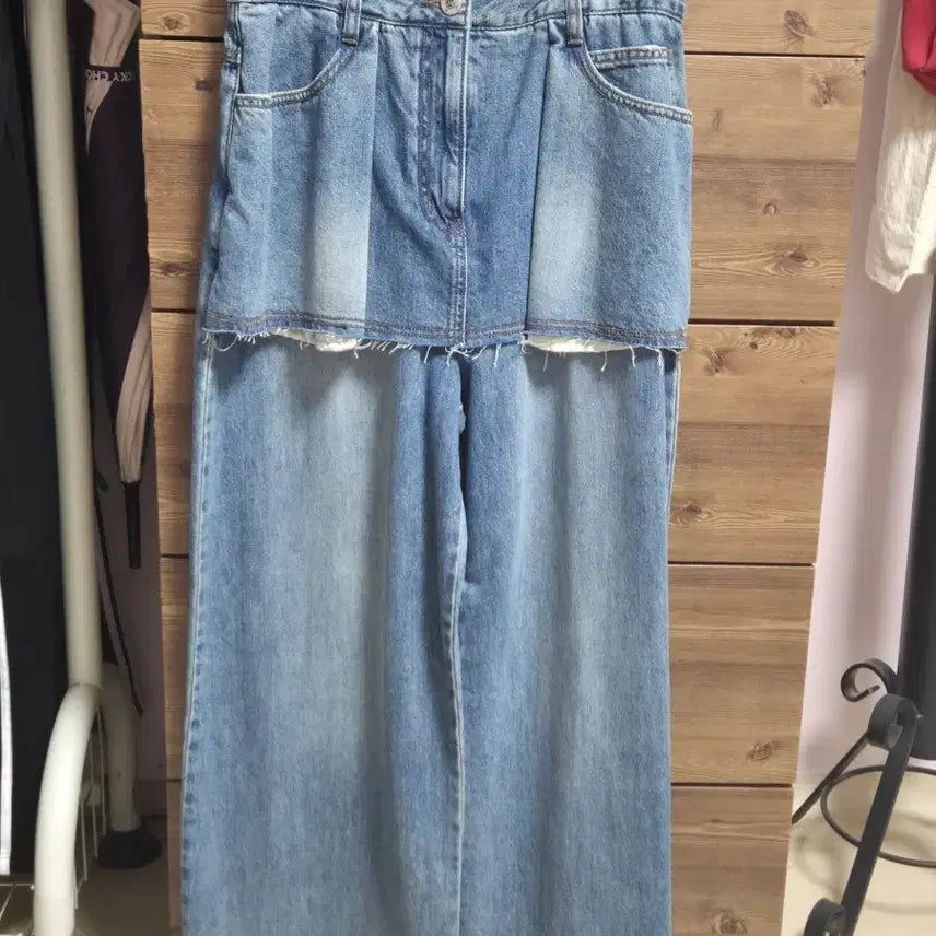 [BUNJANG] Lucky Chouette Denim Pants / 럭키슈에뜨 데님