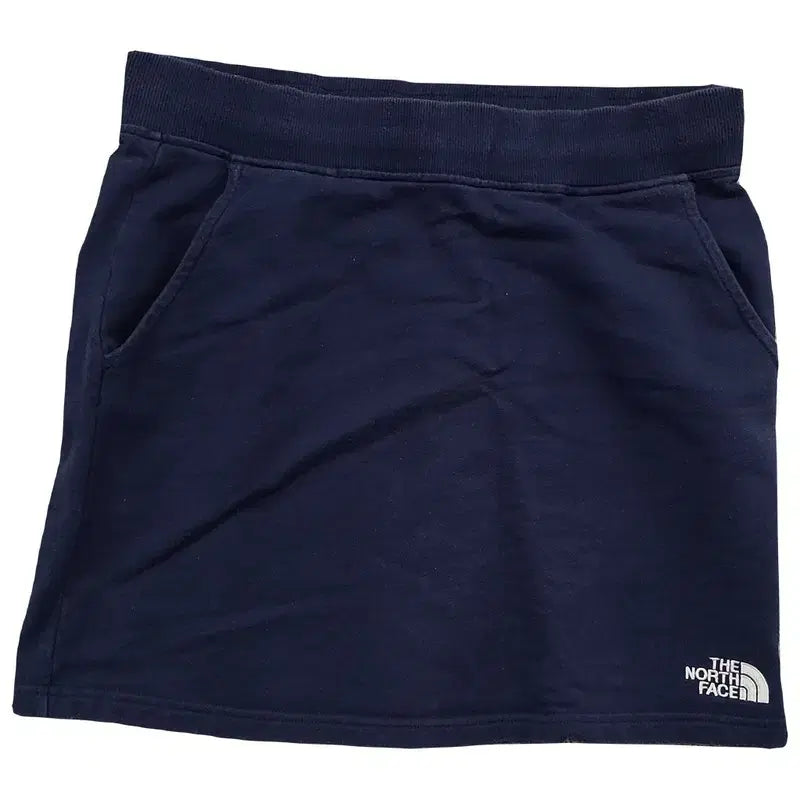 [BUNJANG] The North Face Navy Cotton Mini Skirt L / 노스페이스 네이비 스커트 L