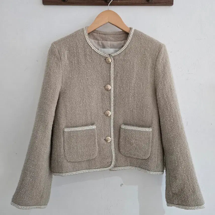 [BUNJANG] Dunst Wool Blend Jacket Beige / 던스트 자켓
