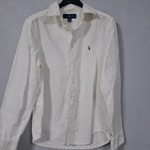 [BUNJANG] Polo Ralph Lauren Women's Long Sleeve Shirt White S / 폴로 랄프로렌 여성 긴팔남방 S