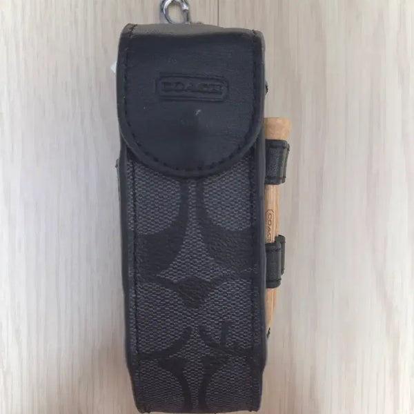 [BUNJANG] Coach Signature Pattern Golf Ball Case / 코치 시그니처 패턴으로 제작된 골프공 케이스
