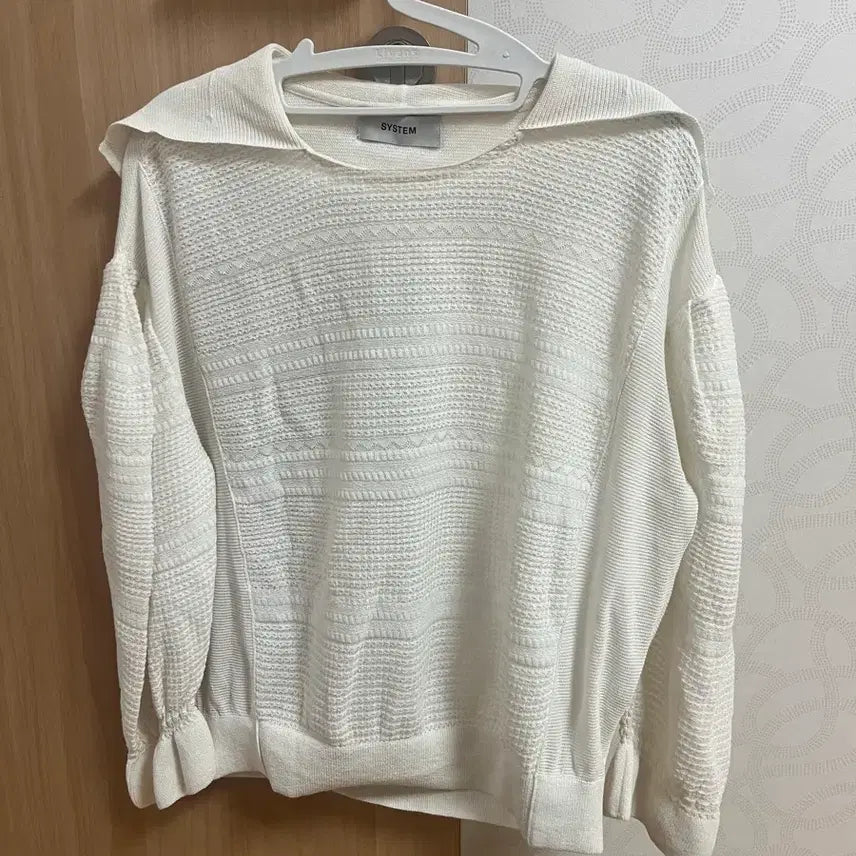 [BUNJANG] System Summer Knit Ivory / 시스템 여름 니트