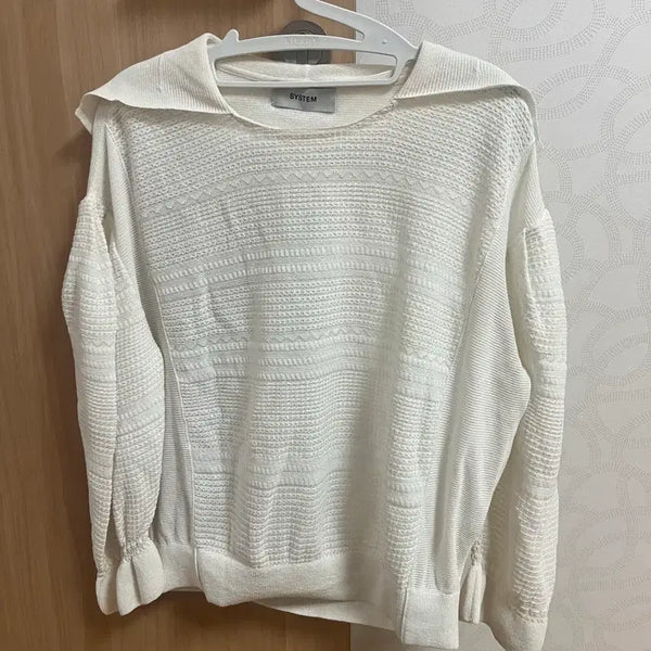 [BUNJANG] System Summer Knit Ivory / 시스템 여름 니트