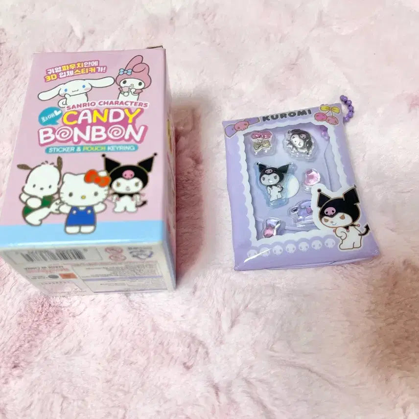 [BUNJANG] Sanrio Kuromi Candy Bonbon Keychain / 산리오 쿠로미 캔디봉봉 키링