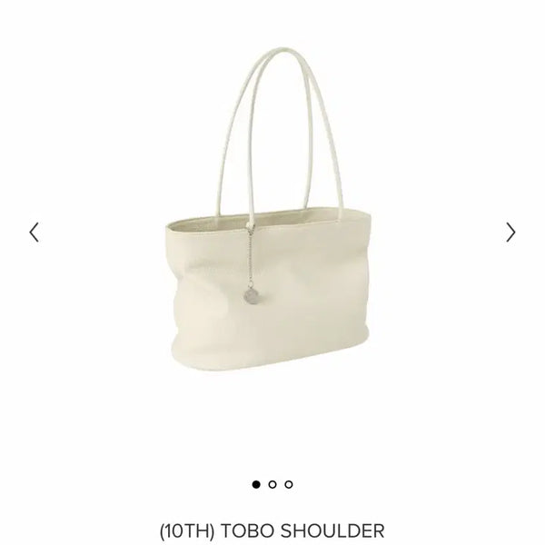 [BUNJANG] Minuit Mint Tobo Shoulder Bag Ivory / 미닛뮤트 토보 숄더 아이보리