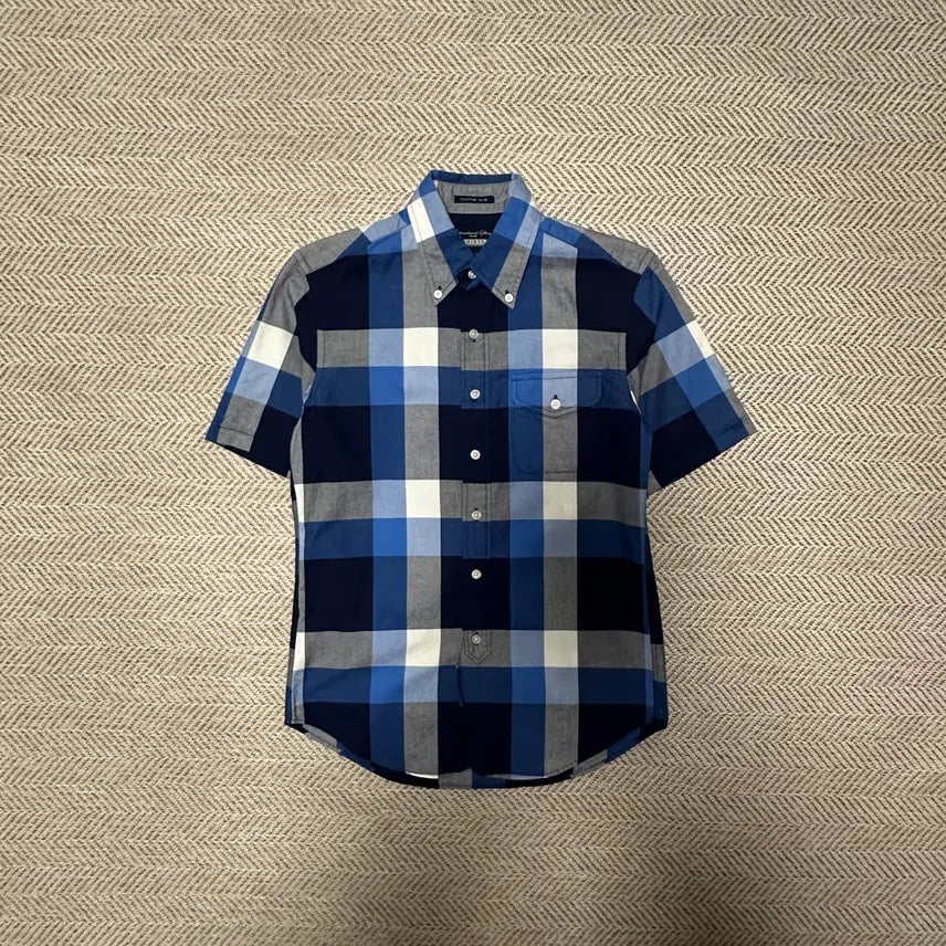 [BUNJANG] BEAMS Slim Fit Check Shirt / BEAMS slim shirt check
