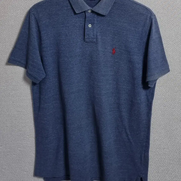 [BUNJANG] Polo Ralph Lauren Dark Blue Short Sleeve Polo Shirt / L ) 폴로랄프로렌 다크블루 PK 반팔티