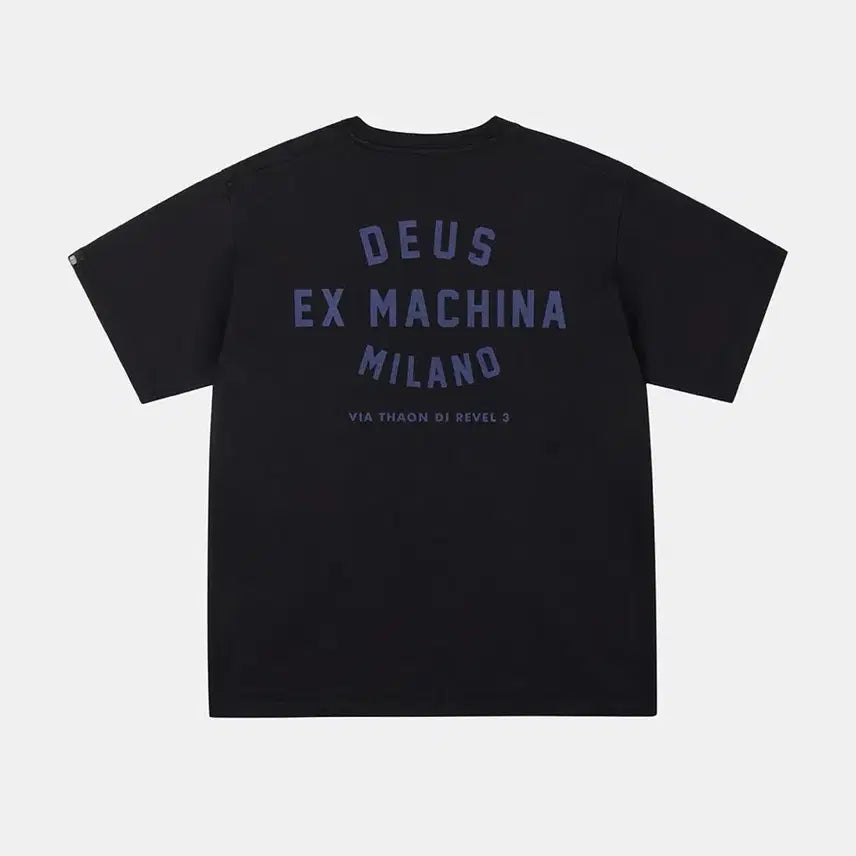 [BUNJANG] Deus Ex Machina Milano T-Shirt Black/Blue XXL / [XXL]데우스 엑스 마키나 밀라노 반팔 티셔츠 블랙/블루 판매합니다.