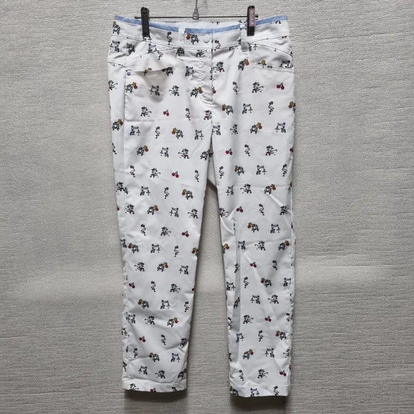 [BUNJANG] Elle Golf Women's Patterned Pants / 자456 엘르 골프 바지