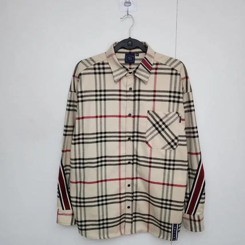 [BUNJANG] Romantic Crown Men's Checkered Shirt / [로맨틱크라운] 115 남 체크셔츠