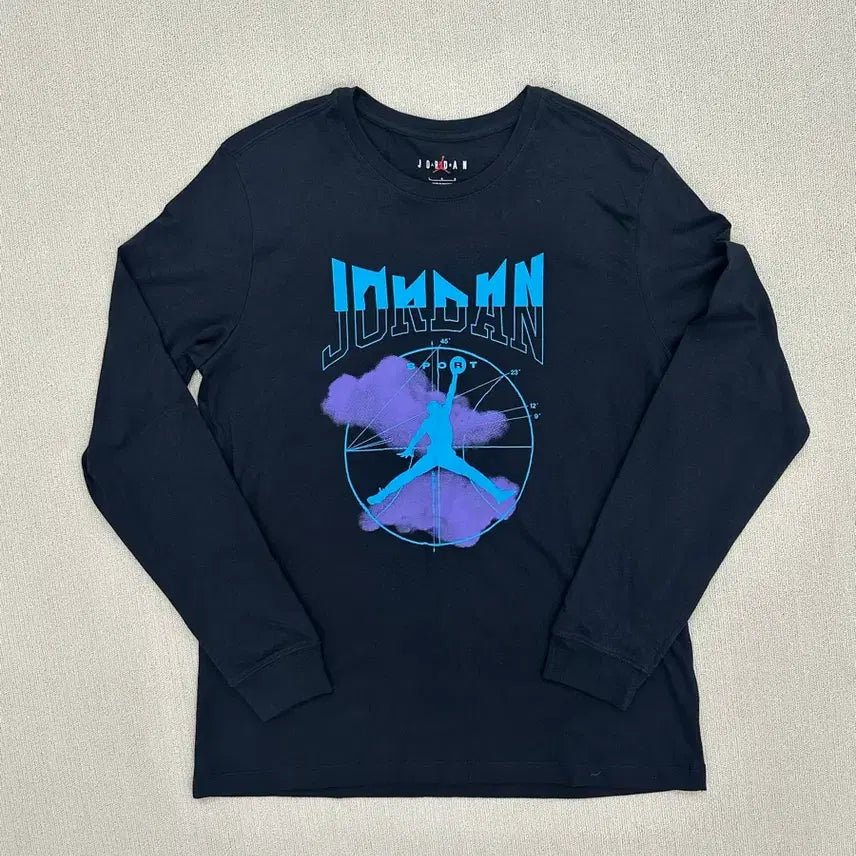 [BUNJANG] Nike Jordan Men's Long Sleeve Graphic T-Shirt / 나이키 조던 남성 긴팔 티셔츠 L