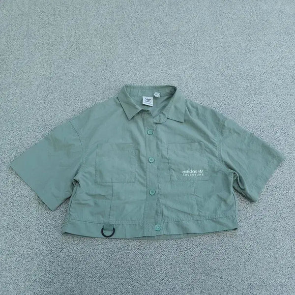 [BUNJANG] Adidas 23ss Short Sleeve Shirt - Size M / M 23ss 아디다스 반팔 셔츠 | 0715B39
