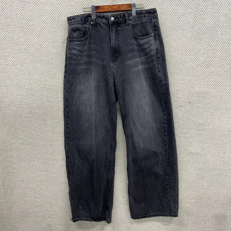 [BUNJANG] Musinsa Standard Black Jeans Denim Pants 36 Inch / 무신사스탠다드 블랙진 데님 청바지 36인치 D09553