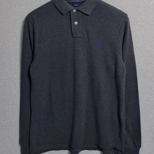 [BUNJANG] Polo Ralph Lauren Grey PK Long Sleeve T-Shirt / S ) 폴로랄프로렌 그레이 PK 롱슬리브 긴팔티