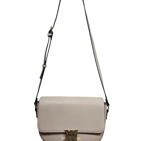 [BUNJANG] Della Stella Leather Crossbody Bag Beige / 델라스텔라 크로스백 (택포)