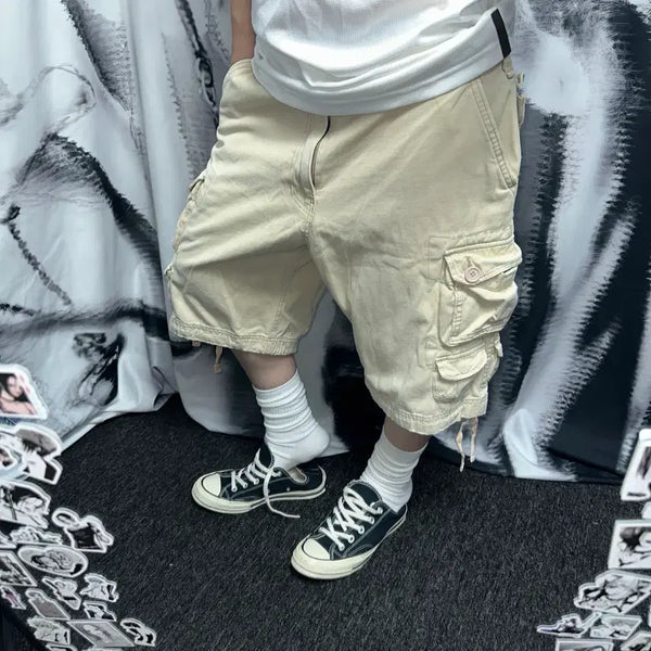 [BUNJANG] Abercrombie & Fitch Cargo Bermuda Shorts / 아베크롬비 카고 버뮤다 팬츠