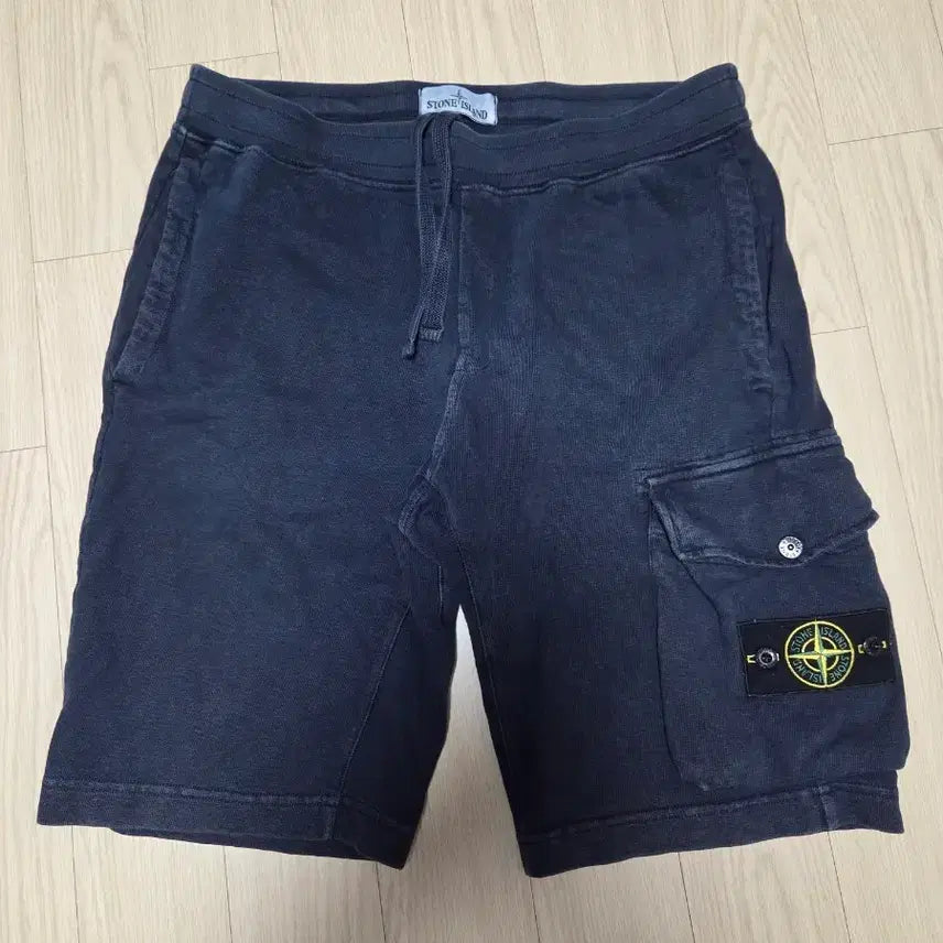 [BUNJANG] Stone Island Cargo Shorts Navy M / 스톤아일랜드 카고 반바지 네이비 M사이즈