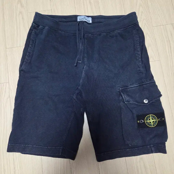 [BUNJANG] Stone Island Cargo Shorts Navy M / 스톤아일랜드 카고 반바지 네이비 M사이즈